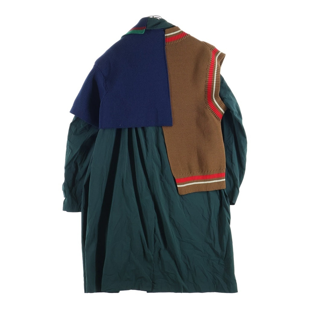 kolor(カラー) 21SS Nylon Typewriter Coat ナイロンタイプライターコート マルチ