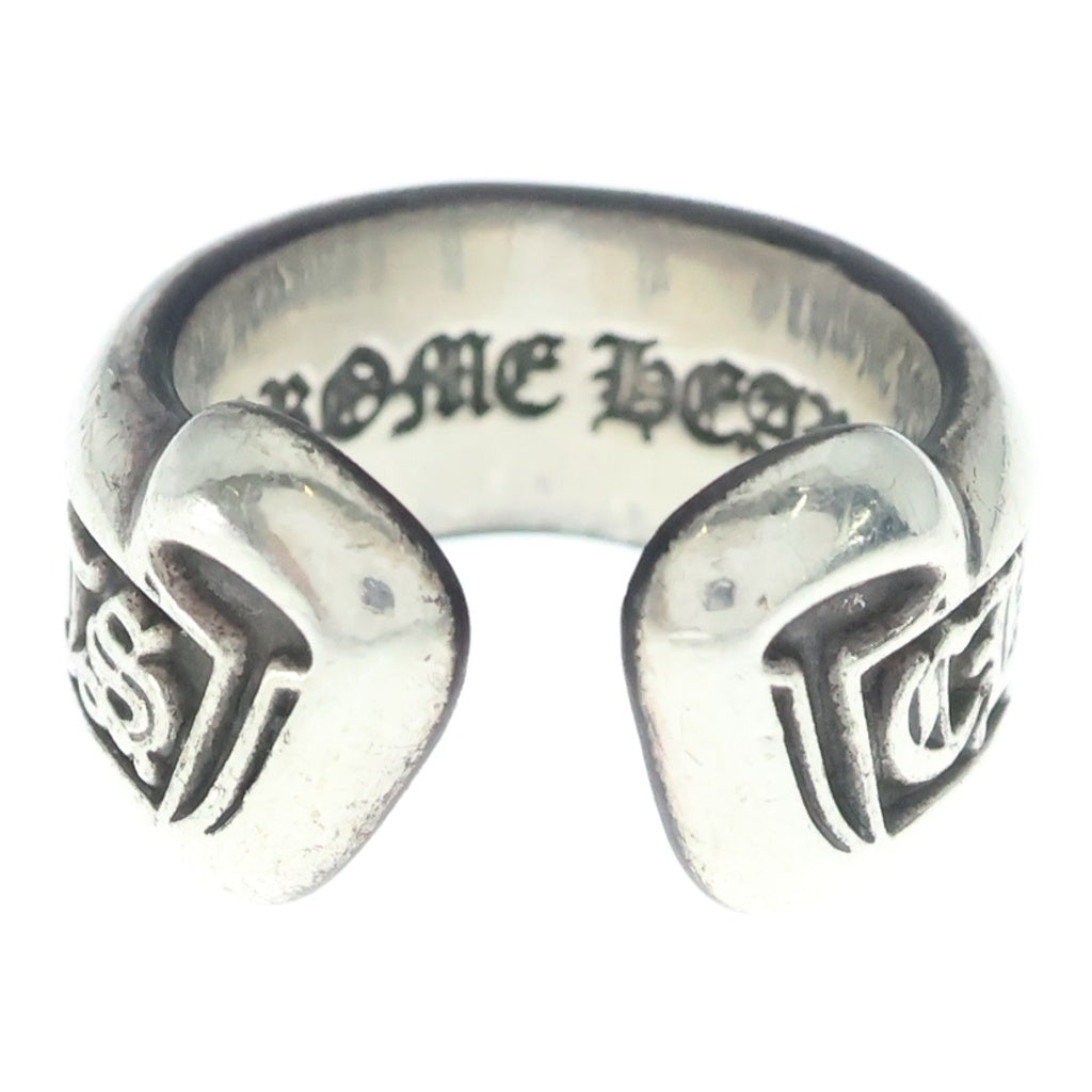 CHROME HEARTS(クロムハーツ) SM SCROLL LABEL スモールスクロールラベル リング シルバー BCA413 レディース