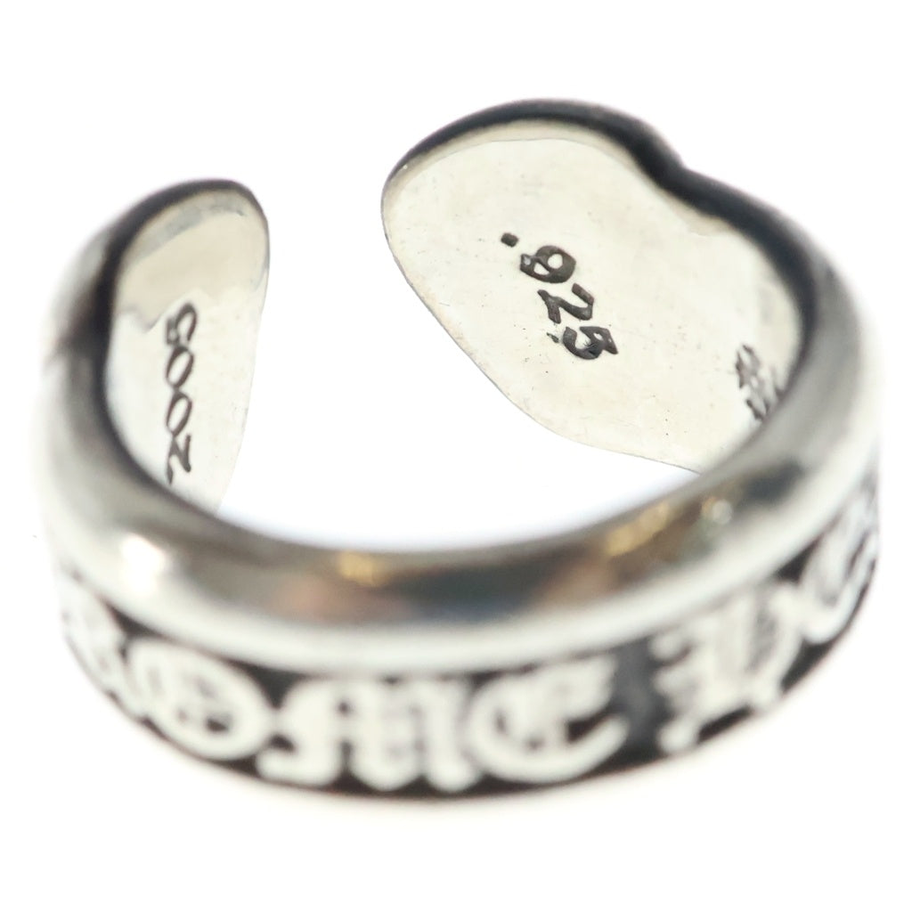 CHROME HEARTS(クロムハーツ) SM SCROLL LABEL スモールスクロールラベル リング シルバー BCA413 レディース
