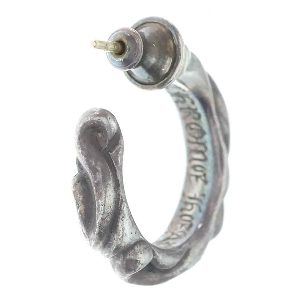CHROME HEARTS(クロムハーツ) HOOP SCROOL スクロール フープピアス シルバー BCA102
