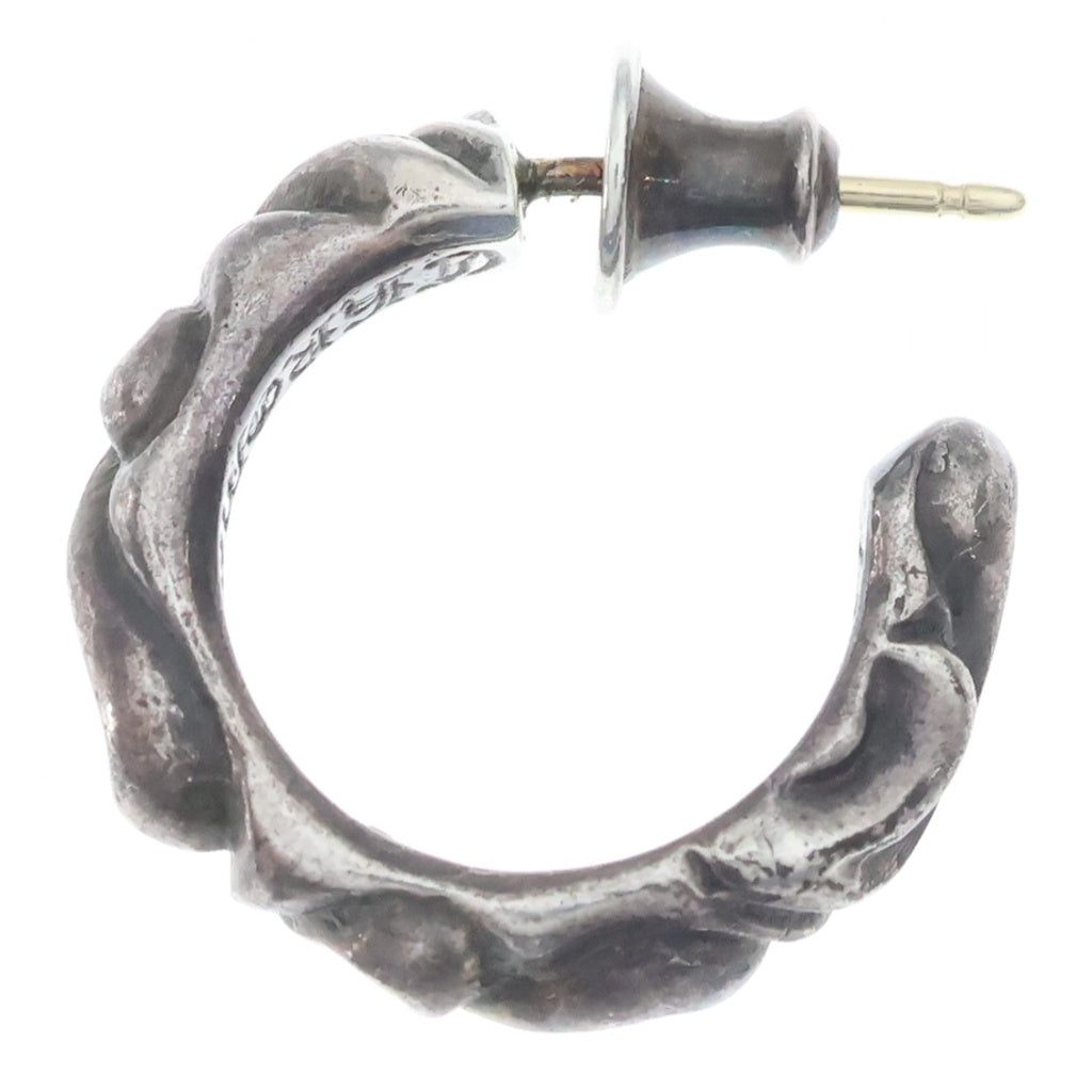 CHROME HEARTS(クロムハーツ) HOOP SCROOL スクロール フープピアス シルバー BCA102