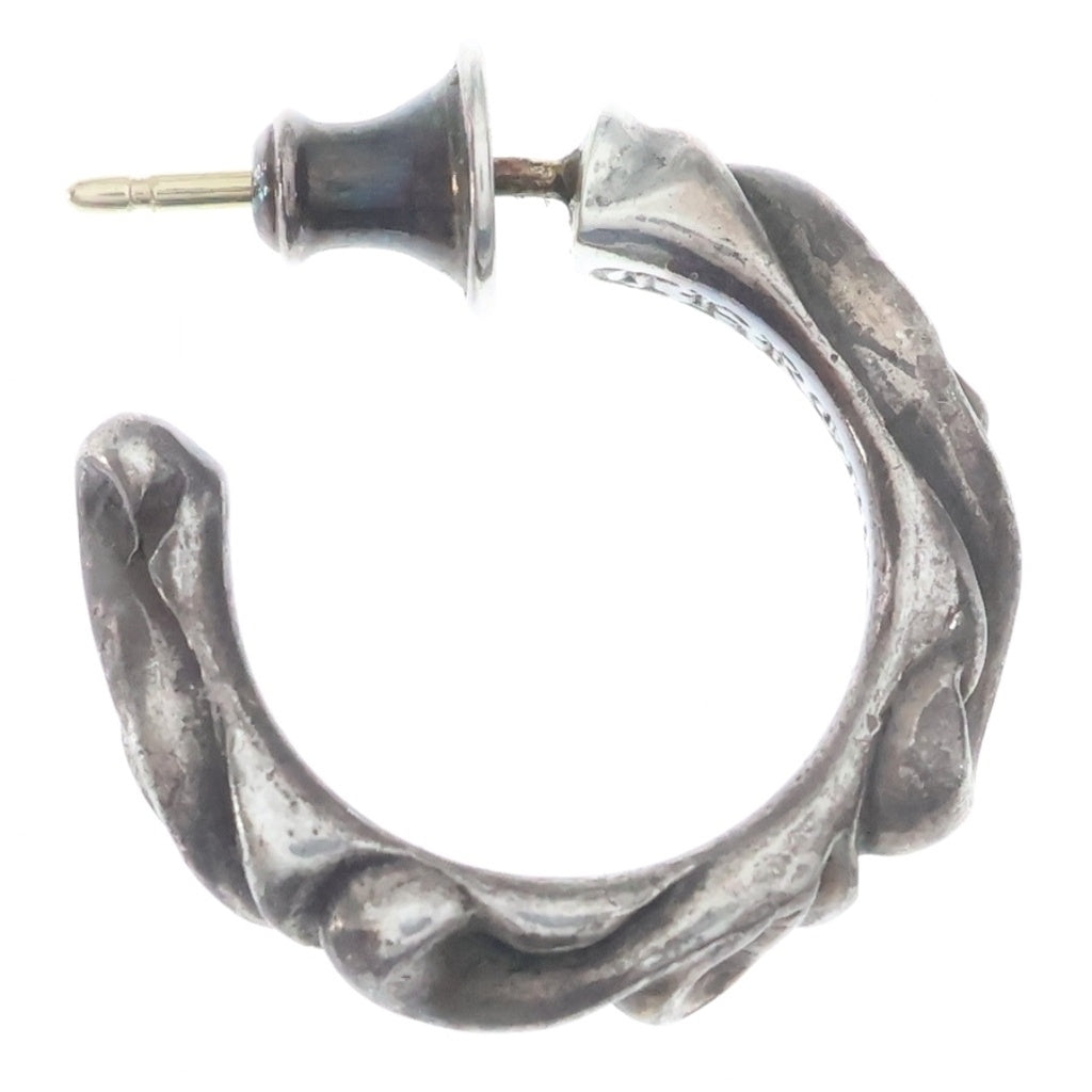 CHROME HEARTS(クロムハーツ) HOOP SCROOL スクロール フープピアス シルバー BCA102