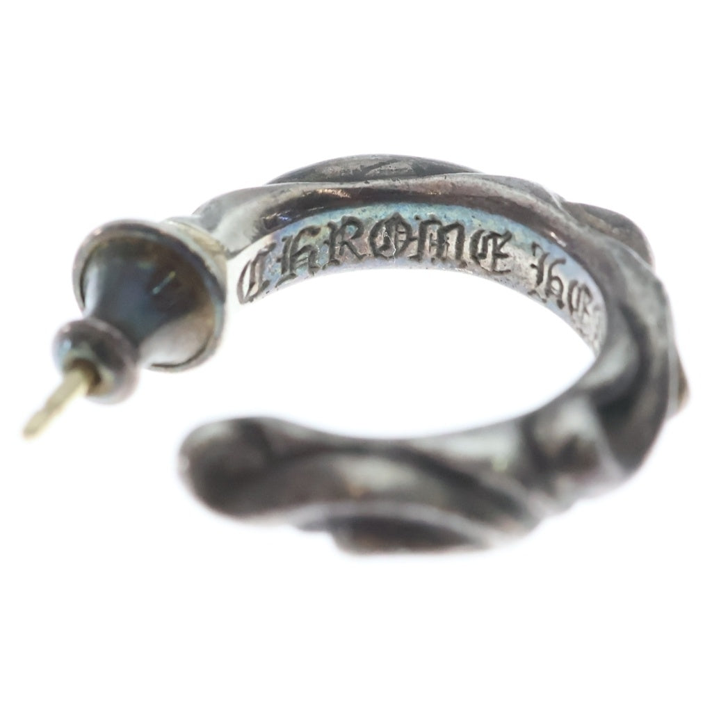 CHROME HEARTS(クロムハーツ) HOOP SCROOL スクロール フープピアス シルバー BCA102