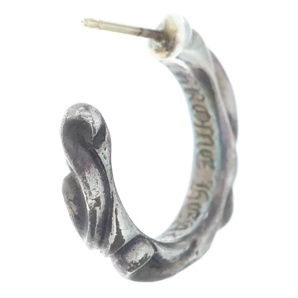 CHROME HEARTS(クロムハーツ) HOOP SCROOL スクロール フープピアス シルバー BCA102