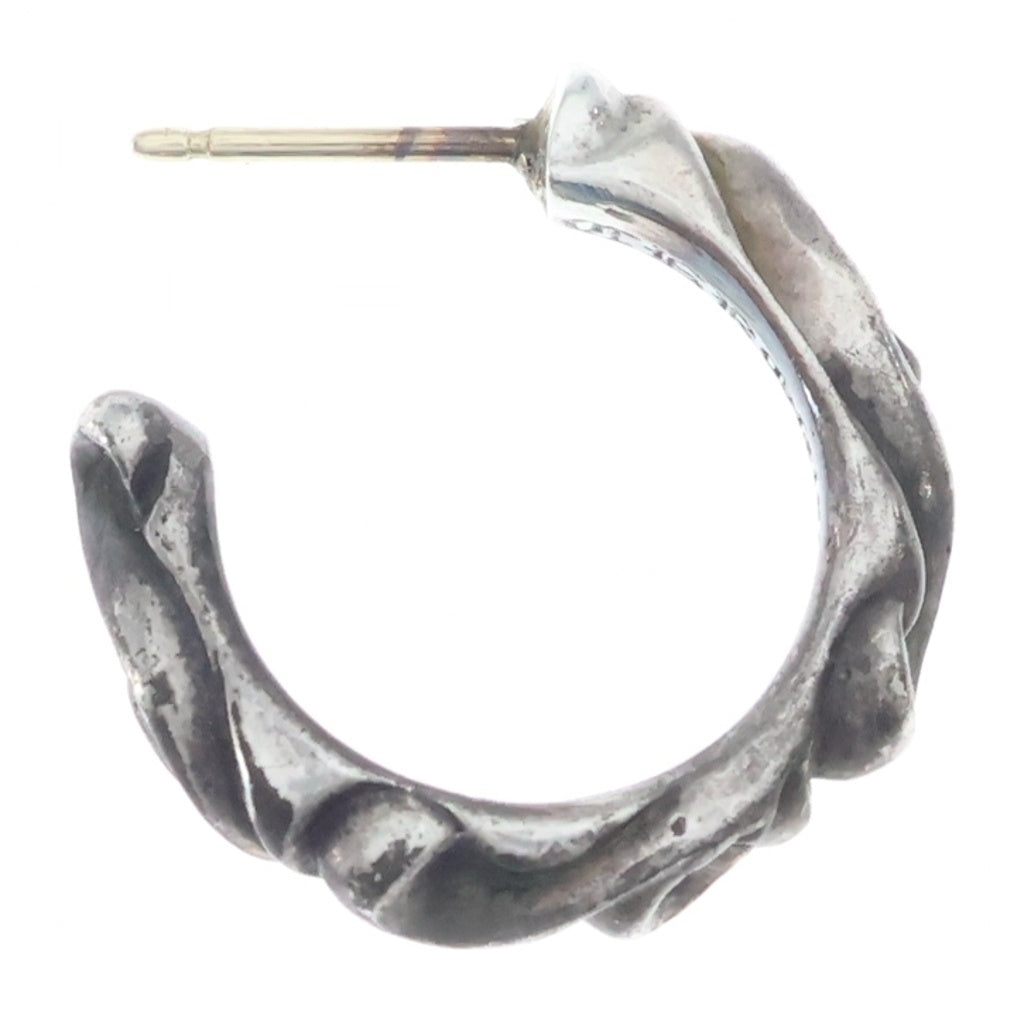 CHROME HEARTS(クロムハーツ) HOOP SCROOL スクロール フープピアス シルバー BCA102