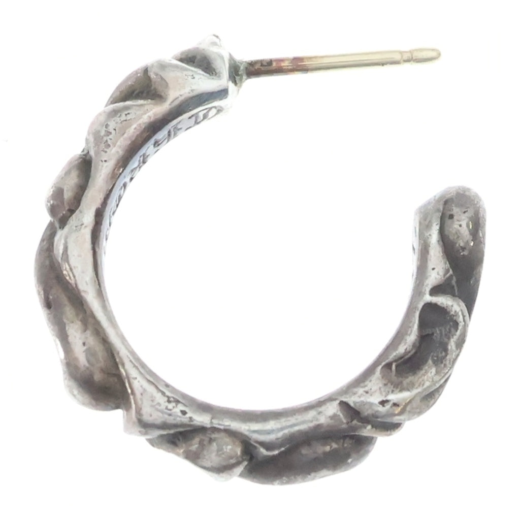 CHROME HEARTS(クロムハーツ) HOOP SCROOL スクロール フープピアス シルバー BCA102