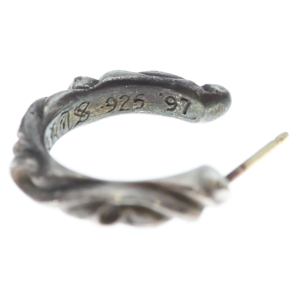 CHROME HEARTS(クロムハーツ) HOOP SCROOL スクロール フープピアス シルバー BCA102