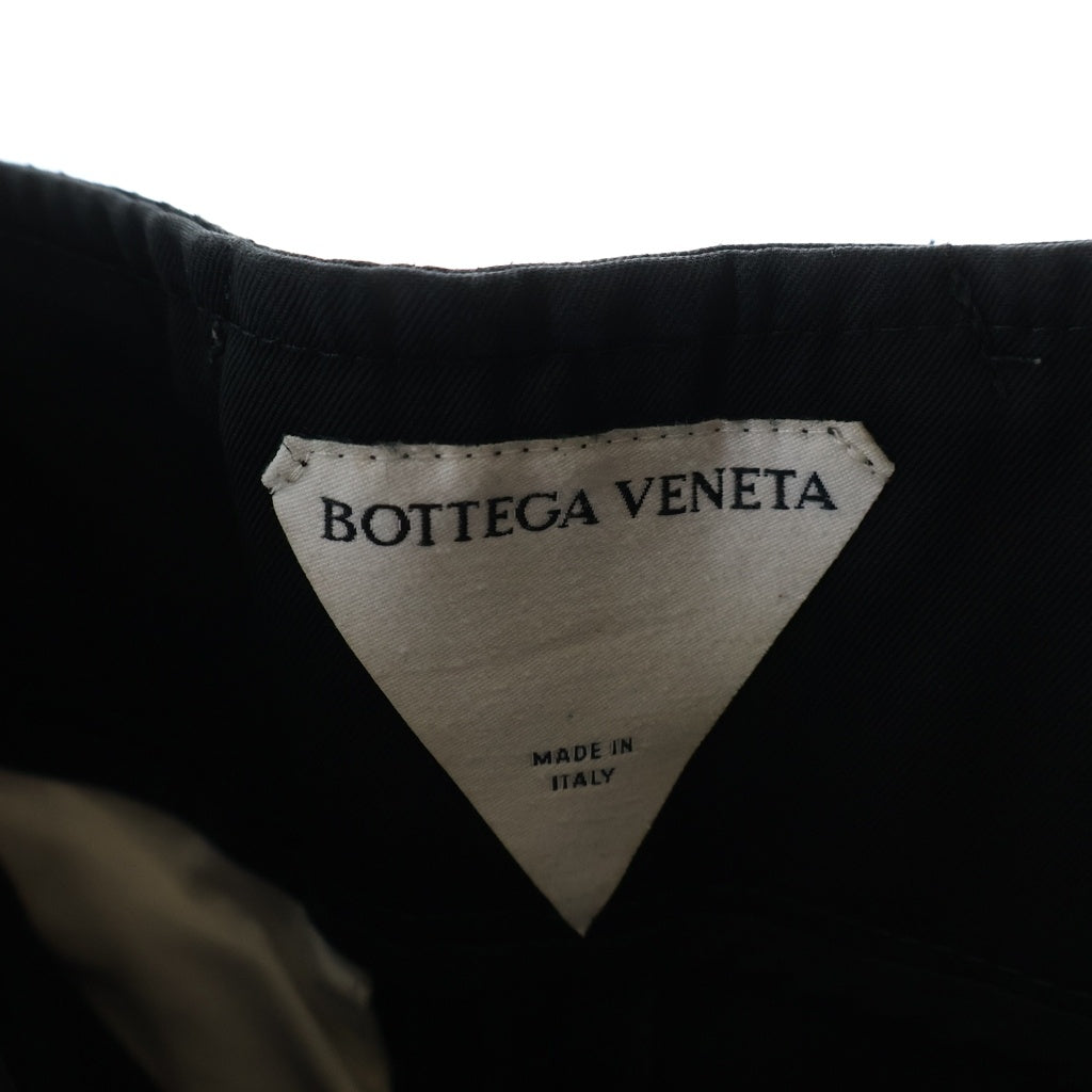 BOTTEGA VENETA(ボッテガヴェネタ) 22AW バックスナップ ワイドパンツ ネイビー