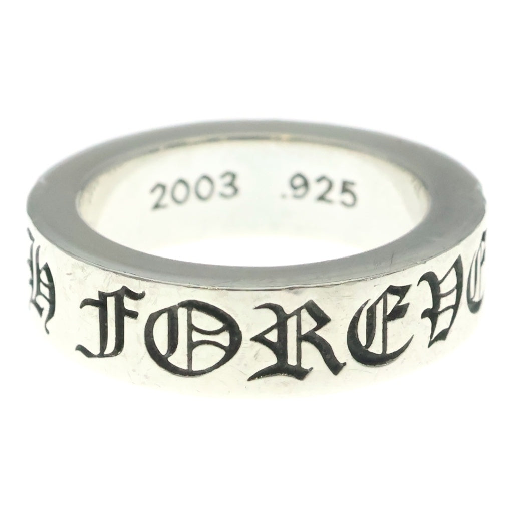 CHROME HEARTS(クロムハーツ) 6mm SPACER FOREVER 6mmスペーサーリング フォーエバーシルバーBCA337