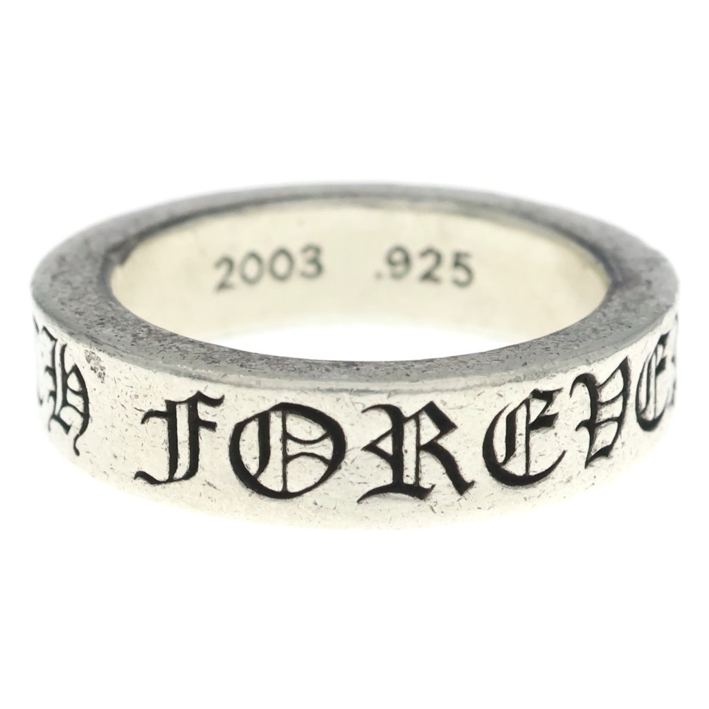 CHROME HEARTS(クロムハーツ) 6mm SPACER FOREVER 6mmスペーサーリング フォーエバーシルバーBCA337