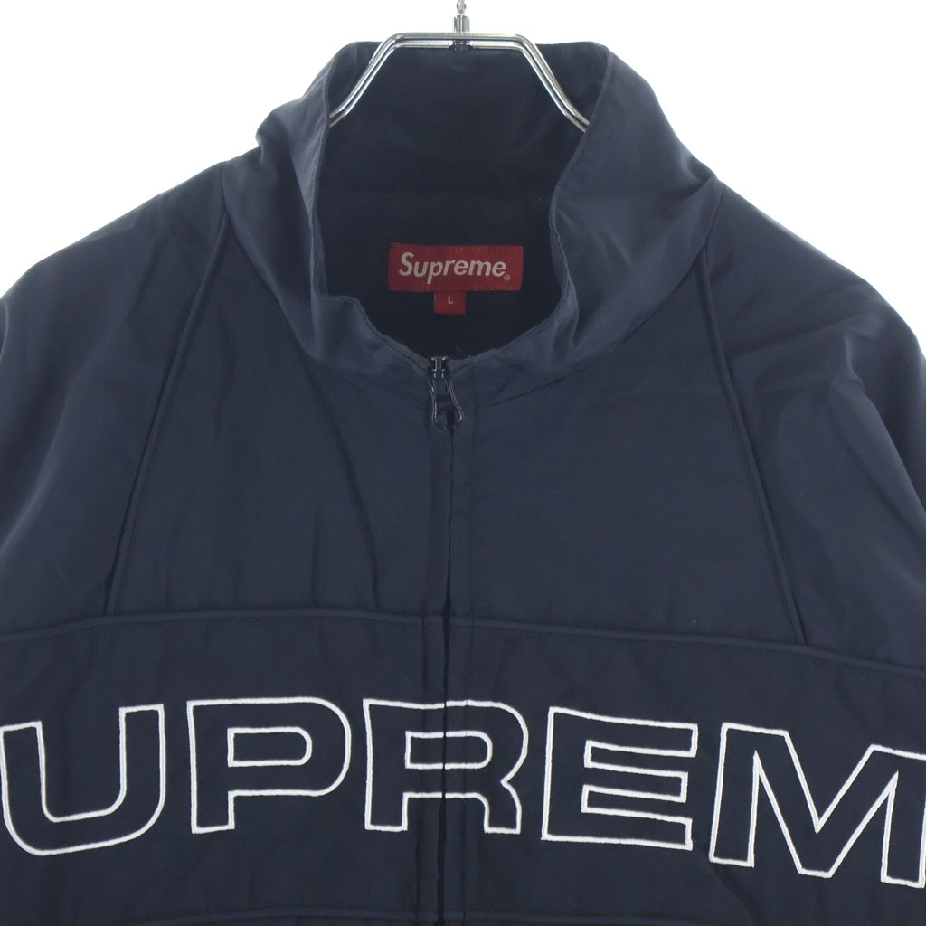 SUPREME(シュプリーム) 22AW Jacquard Track Jacket ジャガード トラック ナイロンジャケット ブラック