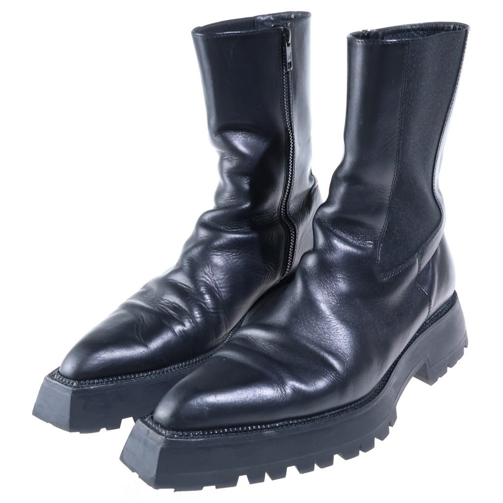 ALEXANDER WANG(アレキサンダーワン) Presley Boot プレスリー サイドジップブーツ ブラック 30122B011