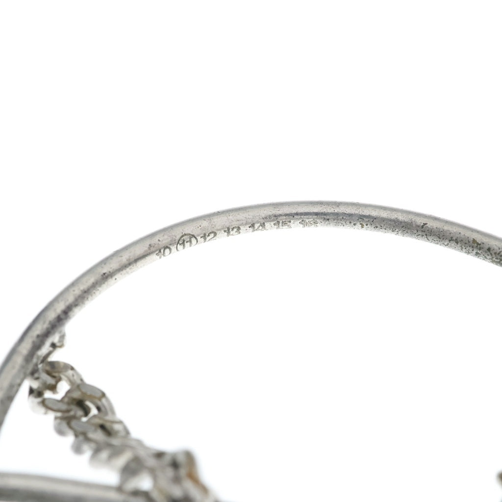 Maison Margiela(メゾンマルジェラ) レイヤードデザイン バングル カフ シルバー レディース