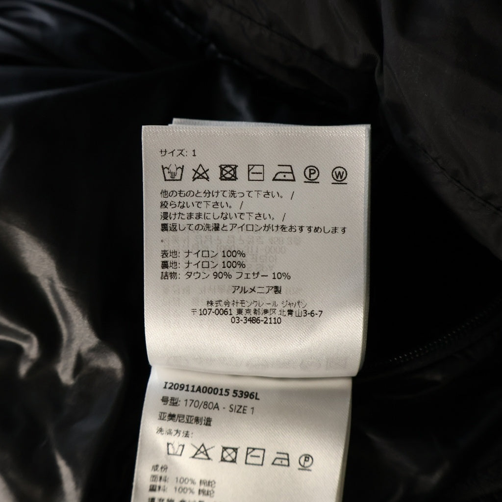 MONCLER(モンクレール) CITALA シタラ ナイロン ダウンジャケット ブラック I20911A00015 5396L