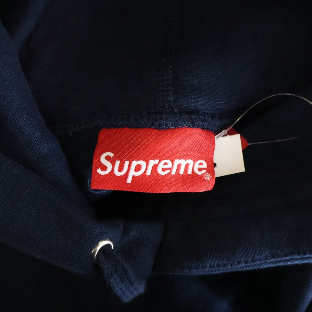 SUPREME(シュプリーム) 16AW Box Logo Hooded SweatShirt ボックスロゴ プルオーバー パーカー ネイビー