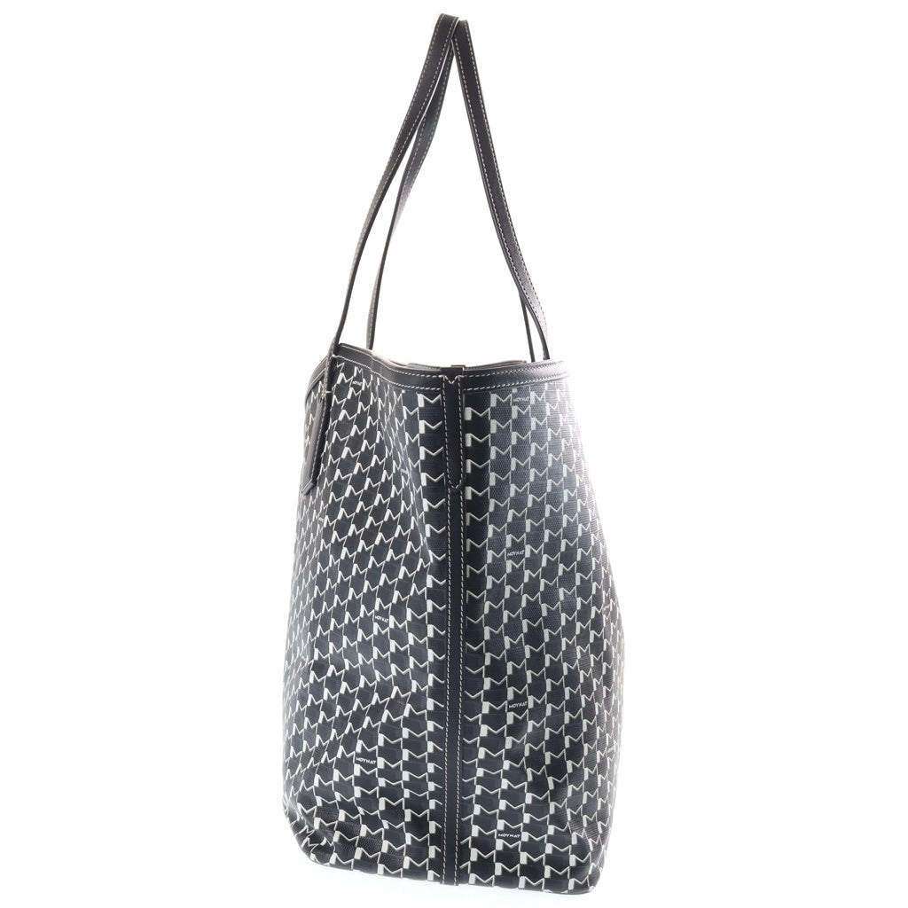 NO BRAND(ノーブランド) MOYNAT M.CABAS モワナ M.カバス トートバッグ ブラック/ホワイト レディース