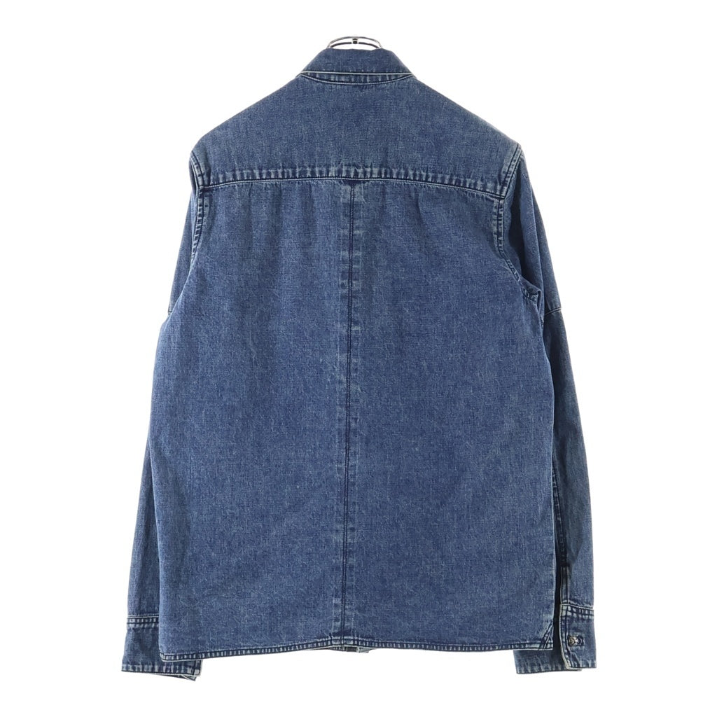 CHROME HEARTS(クロムハーツ) Y NOT CROSS BALL BUTTON LAST BITE DENIM SHIRT ワイノット クロスボールボタン ラスト バイト デニムシャツ インディゴ