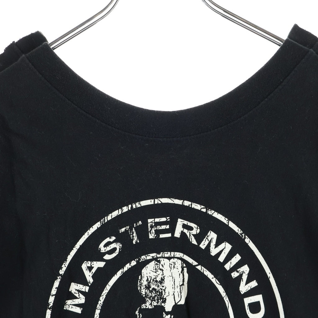 PROJECT G/R(プロジェクトジーアール) 25SS ×MASTERMIND TWO FACED OUTSEAM TSHIRTS マスターマインド トゥーフェイスドアウト シーム カモ柄 クルーネック カットソー 半袖Tシャツ カーキ