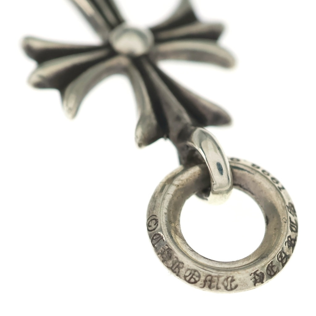CHROME HEARTS(クロムハーツ) TINY CH CROSS タイニーCHクロス チャーム ネックレストップ シルバー BCA382
