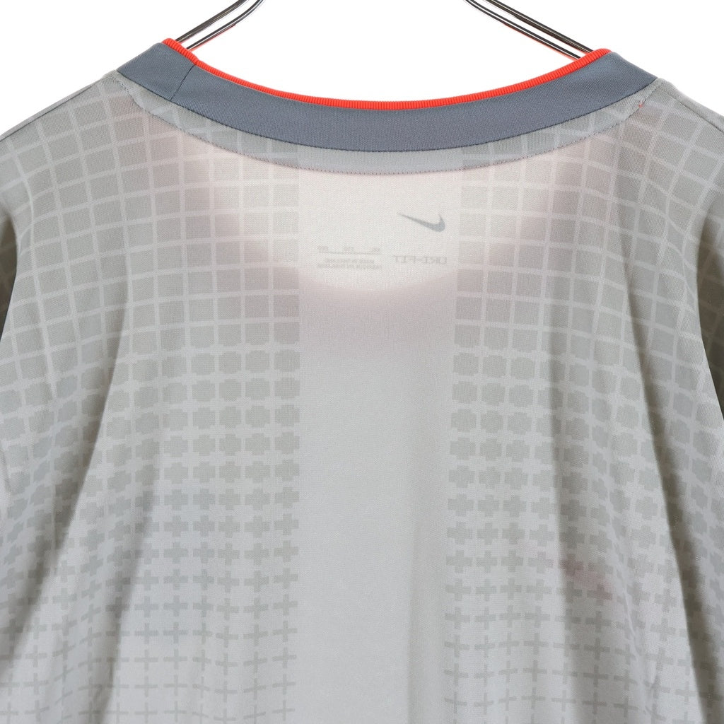 NIKE(ナイキ) ×PALACE ENGLAND FOOT BALL SHIRT パレス イングランド フットボール 半袖ゲームシャツ グレー IH1670-052