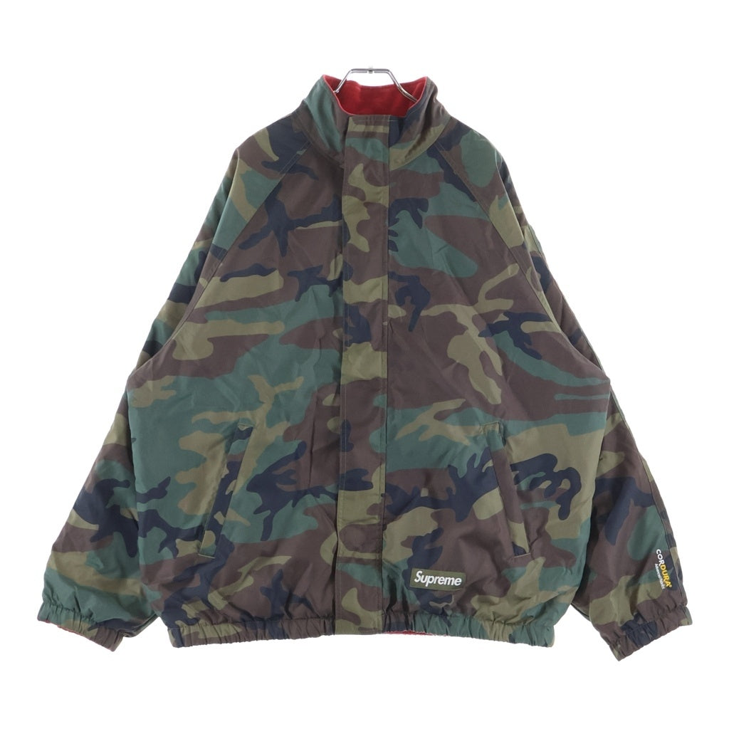 SUPREME(シュプリーム) 25AW Polartec Reversible Track Jacket ポーラーテック リバーシブル トラックジャケット カーキ/レッド