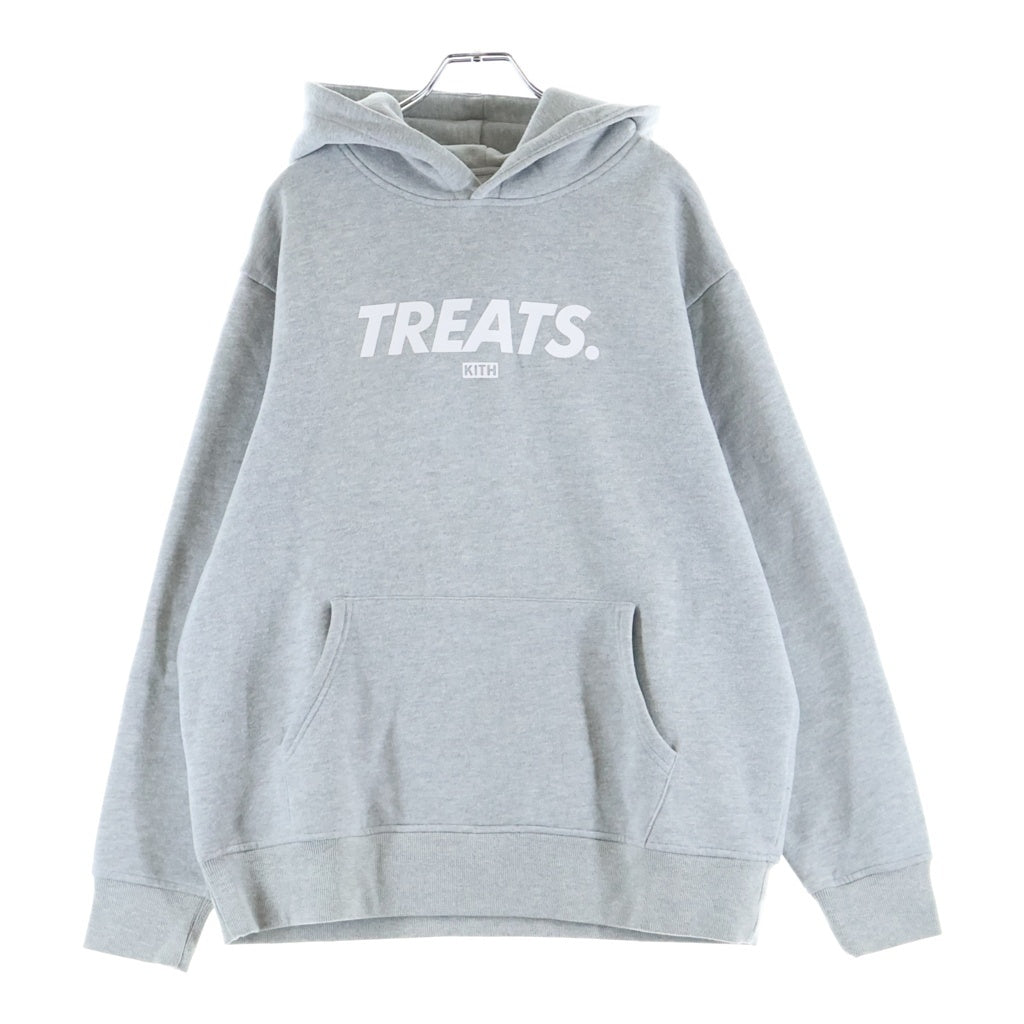 KITH(キス) TREATS ロゴデザイン プルオーバー フーデッド スウェット パーカー グレー