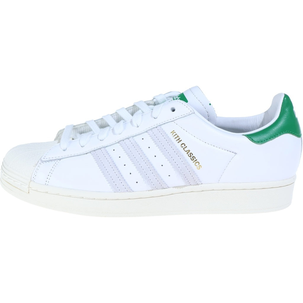 adidas(アディダス) ×KITH SUPERSTAR CLASSIC PROGRAM キス スパースター クラシック プログラム ローカットスニーカー ホワイト US10/28cm FY3517