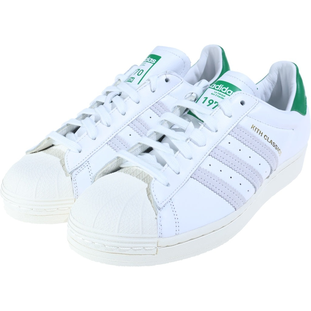 adidas(アディダス) ×KITH SUPERSTAR CLASSIC PROGRAM キス スパースター クラシック プログラム ローカットスニーカー ホワイト US10/28cm FY3517