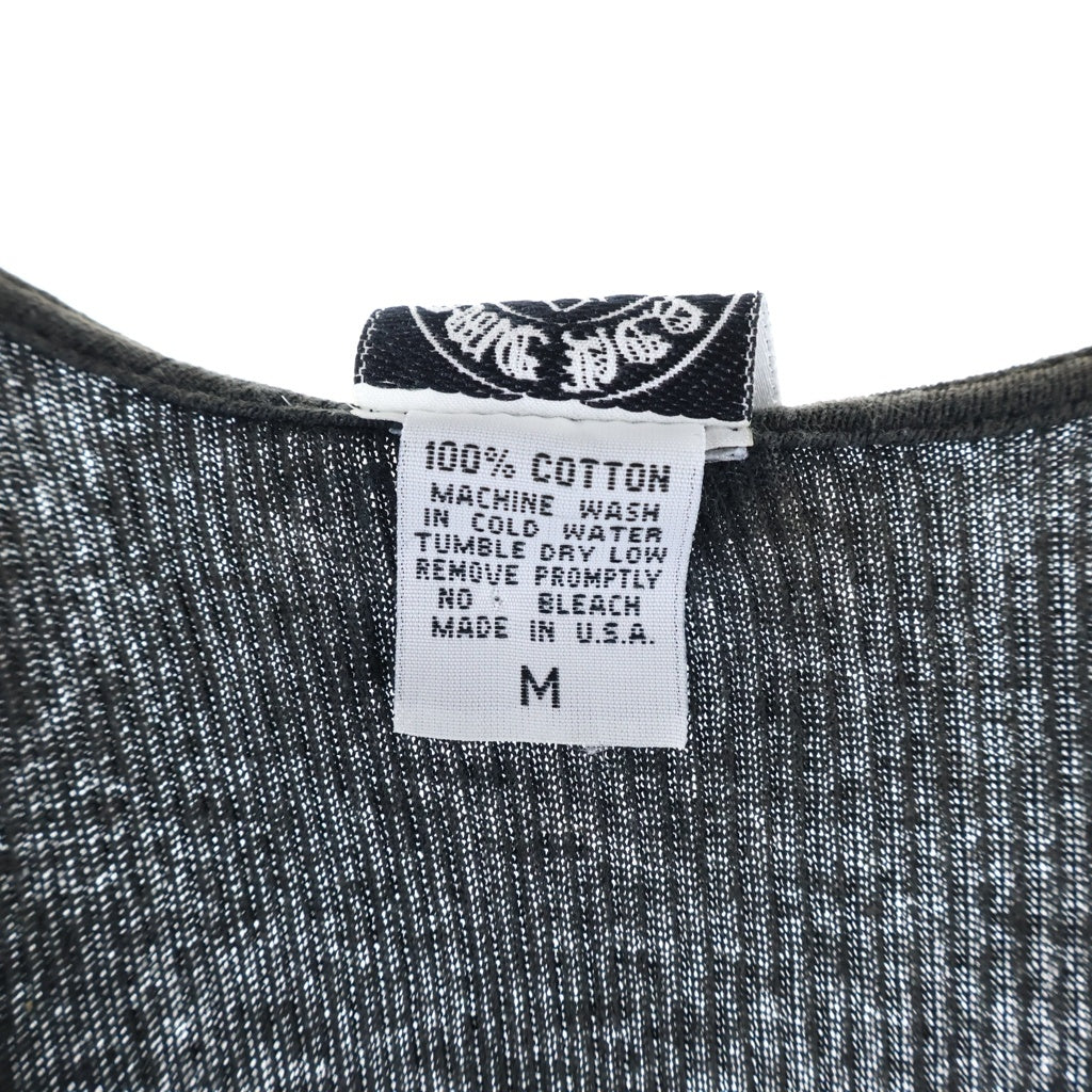 CHROME HEARTS(クロムハーツ) RIBBED TANK TOP サイドTバー タンクトップ ブラック