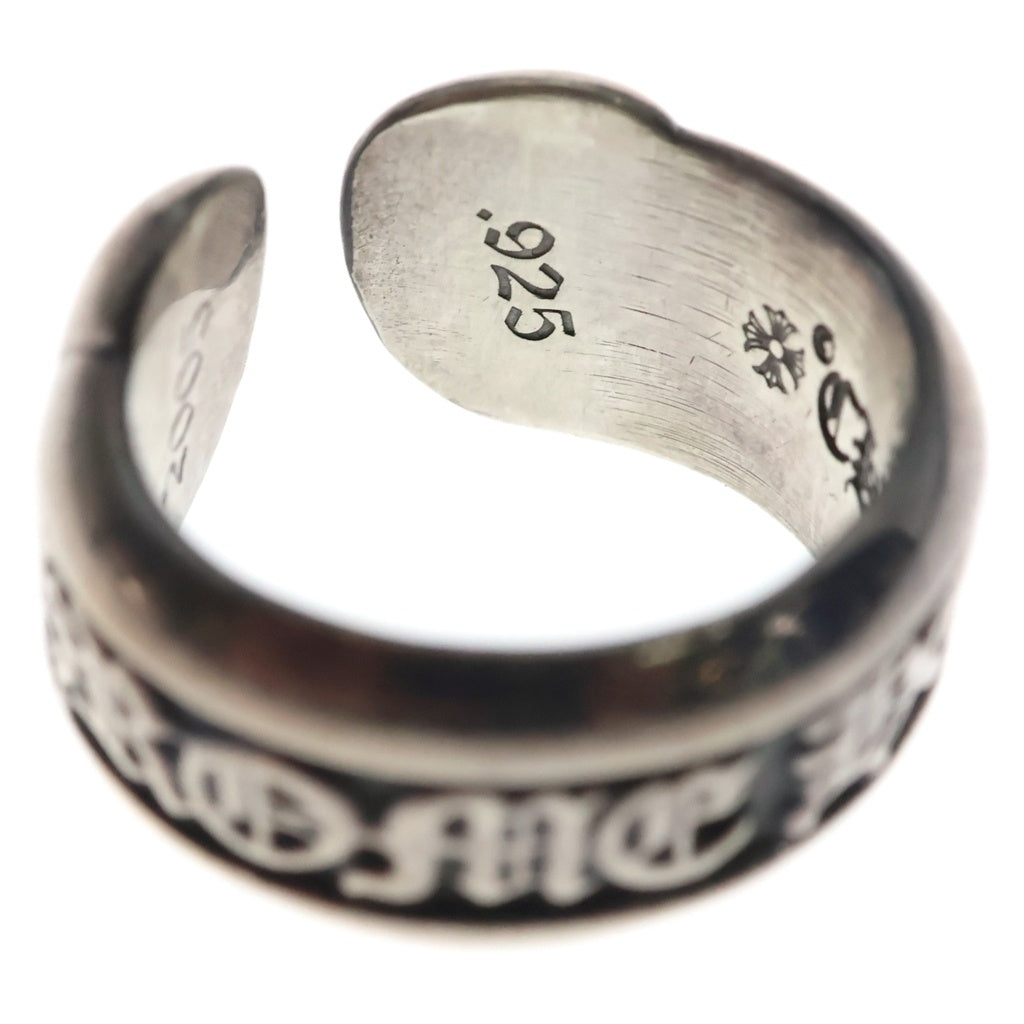 CHROME HEARTS(クロムハーツ) SM SCROLL LABEL スモールスクロールラベル リング シルバー BCA413
