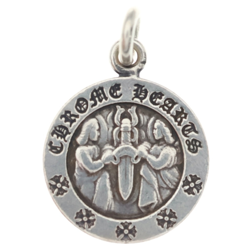 CHROME HEARTS(クロムハーツ) CHRM ANGL MDL V2 エンジェルメダルチャーム ペンダントトップ シルバーBCA229 BCA229