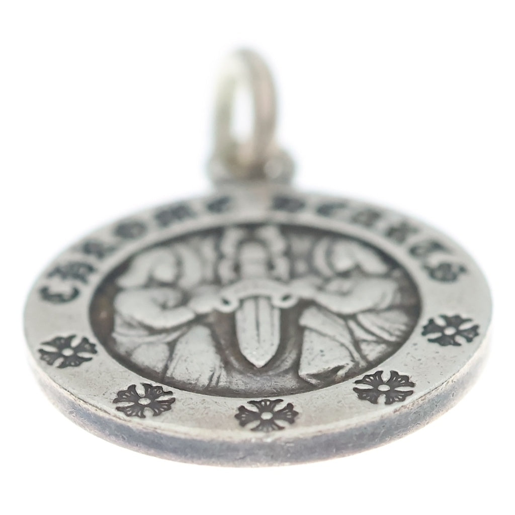 CHROME HEARTS(クロムハーツ) CHRM ANGL MDL V2 エンジェルメダルチャーム ペンダントトップ シルバーBCA229 BCA229