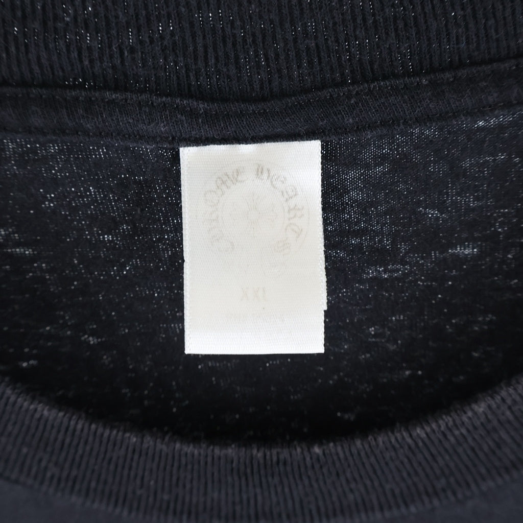 CHROME HEARTS(クロムハーツ) OLD HORSESHOE S/S TEE ロサンゼルス限定 ホースシュー クルーネック半袖Tシャツ カットソー ブラック