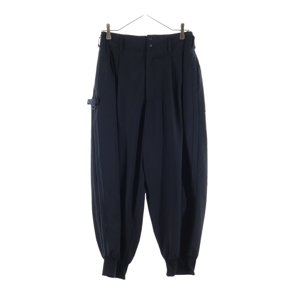Y-3(ワイスリー) M CRFT 3 STP CUFFED PANTS バルーシルエット 3タック ジョガーパンツ ブラック FN3403 A2E001