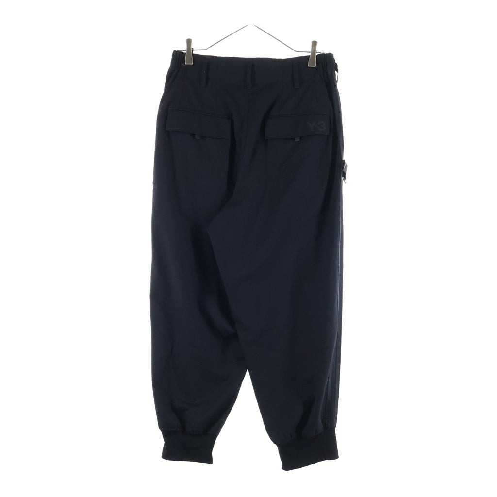 Y-3(ワイスリー) M CRFT 3 STP CUFFED PANTS バルーシルエット 3タック ジョガーパンツ ブラック FN3403 A2E001