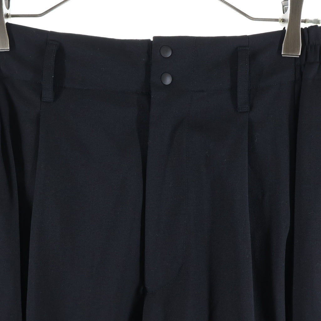 Y-3(ワイスリー) M CRFT 3 STP CUFFED PANTS バルーシルエット 3タック ジョガーパンツ ブラック FN3403 A2E001