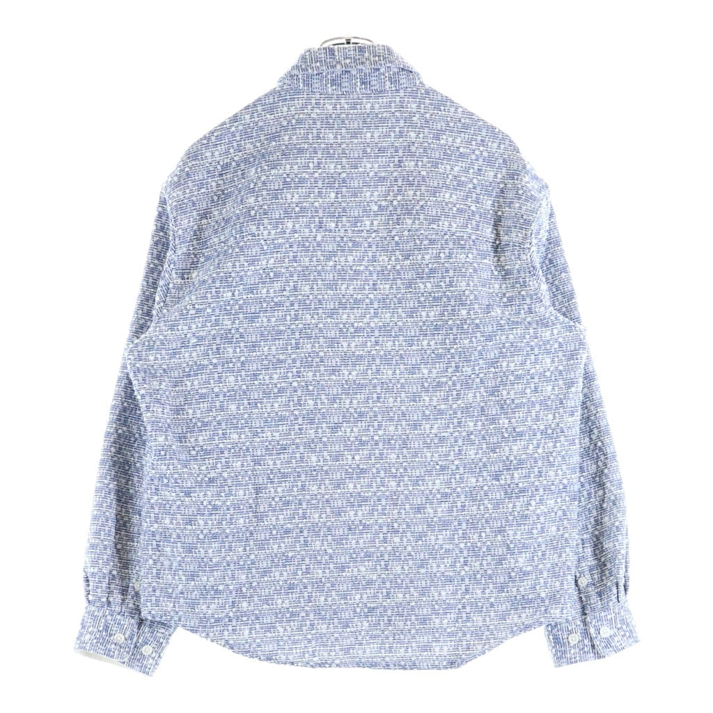 KITH(キス) Acrylic Tailored Jacket アクリルテーラードジャケット 長袖シャツ ブルー/ホワイト 26-050-060-0006-1-0