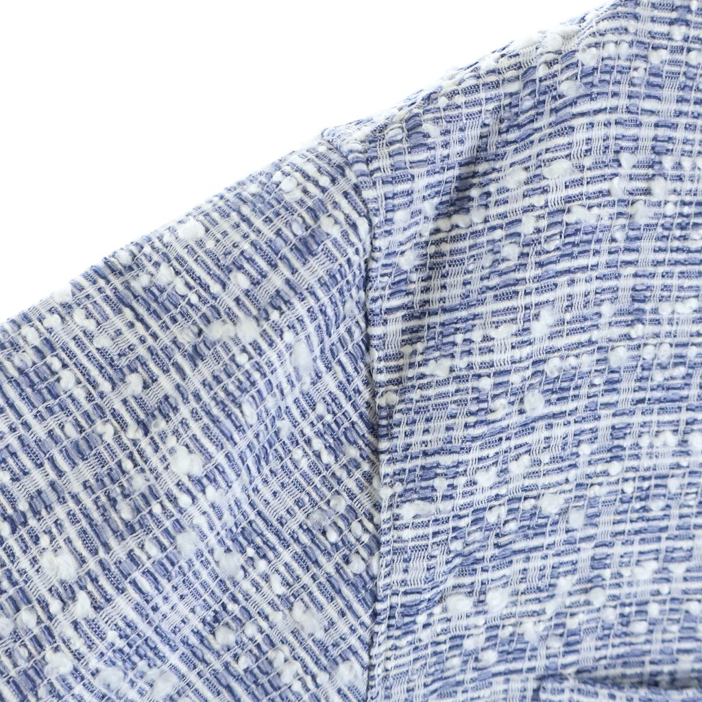 KITH(キス) Acrylic Tailored Jacket アクリルテーラードジャケット 長袖シャツ ブルー/ホワイト 26-050-060-0006-1-0