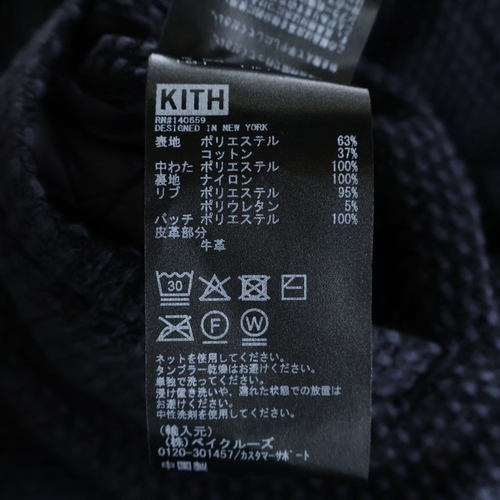 KITH(キス) Chenille Roy Bomber Jacket シェニールロイボンバージャケット ネイビー 26-020-060-0000-3-0