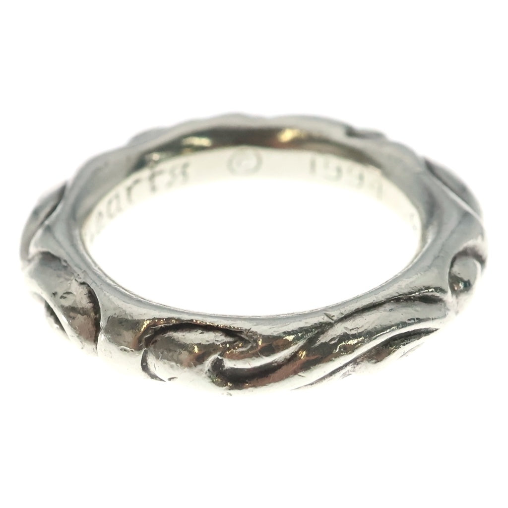 CHROME HEARTS(クロムハーツ) SCRL BAND スクロールバンド リング シルバー BCA351