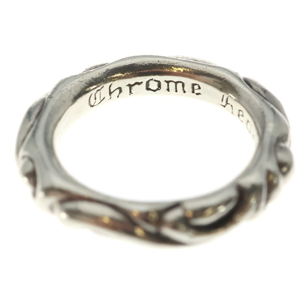CHROME HEARTS(クロムハーツ) SCRL BAND スクロールバンド リング シルバー BCA351