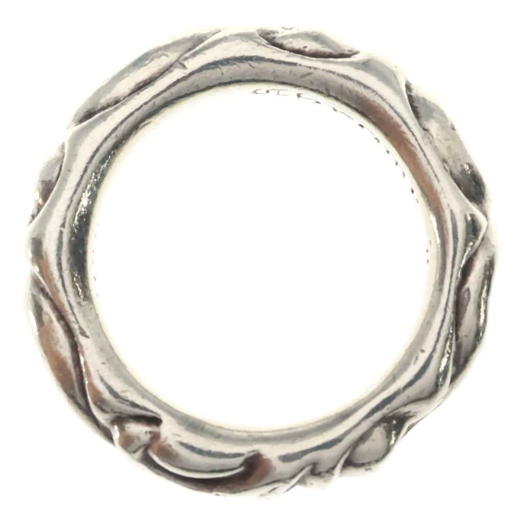 CHROME HEARTS(クロムハーツ) SCRL BAND スクロールバンド リング シルバー BCA351