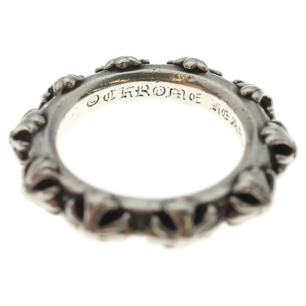 CHROME HEARTS(クロムハーツ) CROSS BAND クロスバンド リング シルバー BCA342