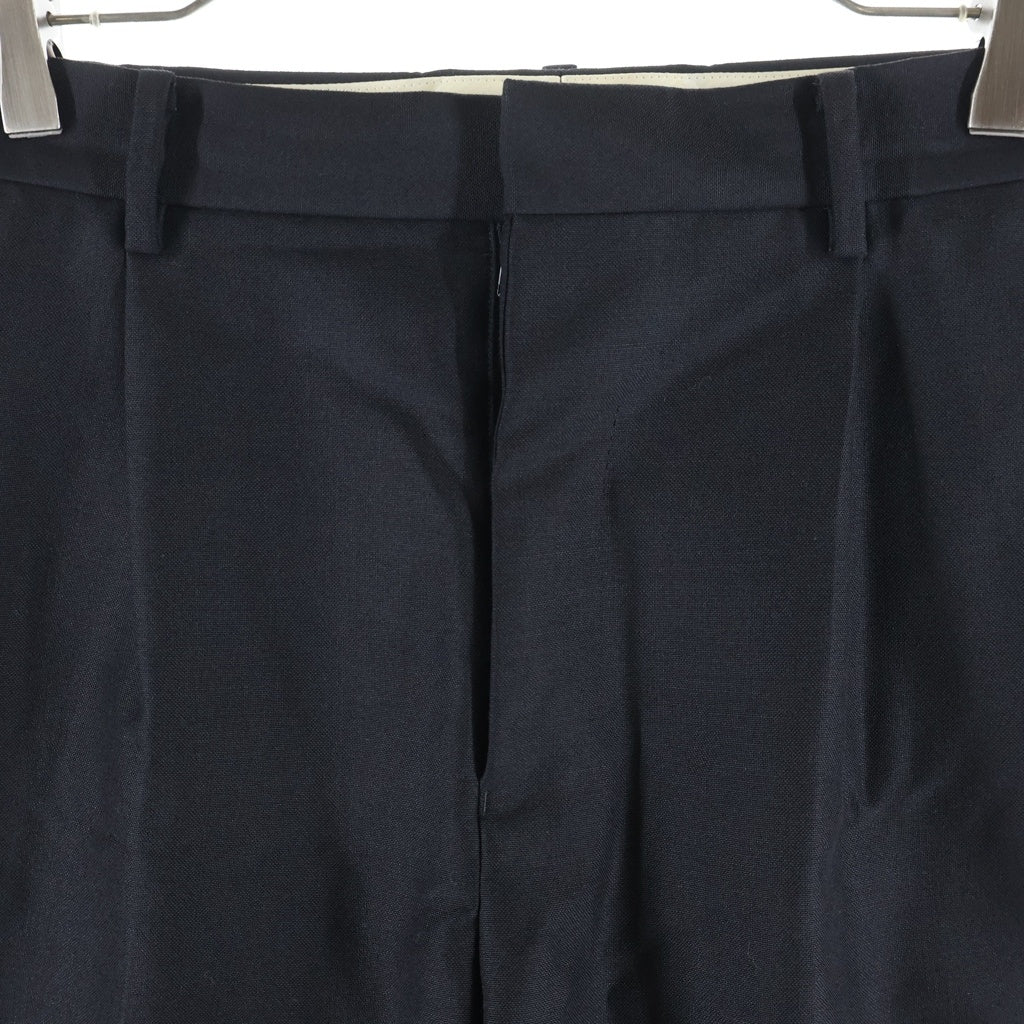 WACKO MARIA(ワコマリア) Dormeuil Pleated Trousers ドメールプリーツスラックスパンツ ブラック