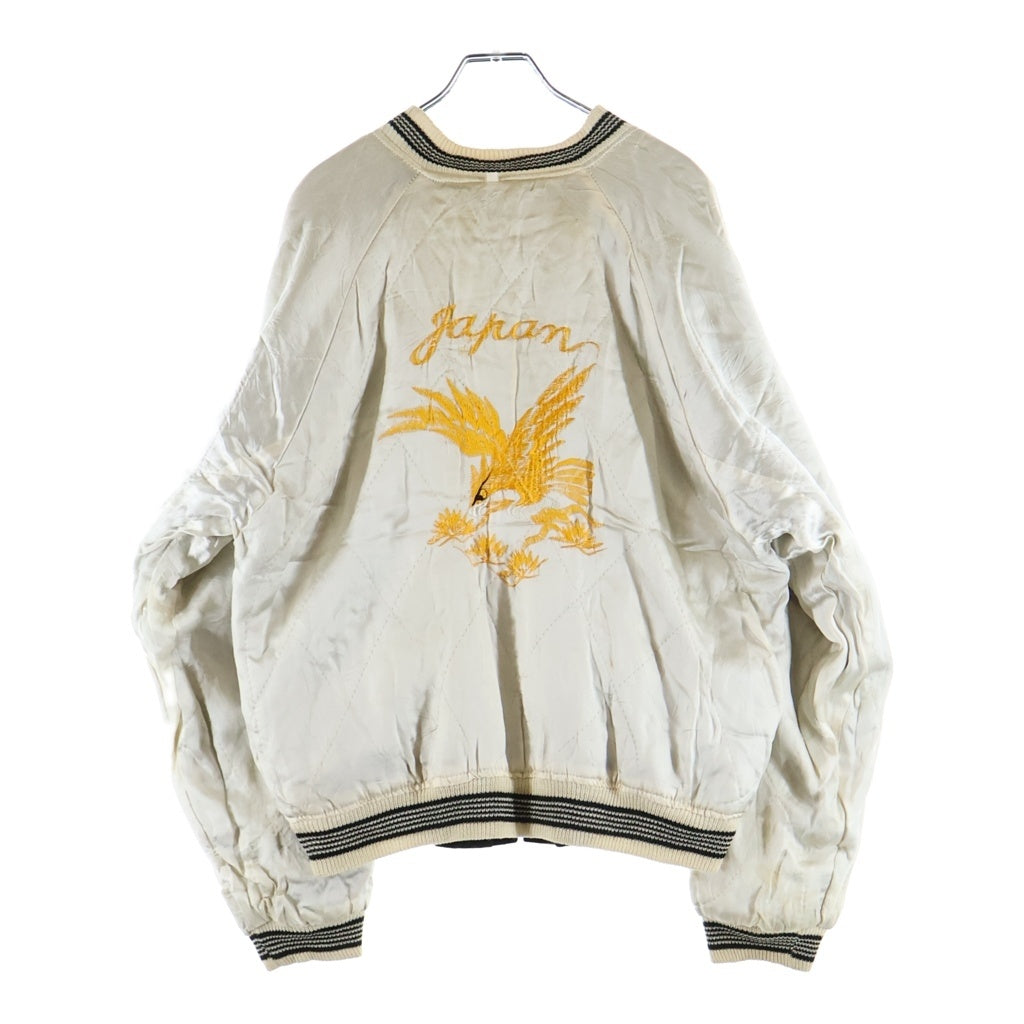 VINTAGE(ヴィンテージ) 50s SOUVENIR JACKET 別珍 刺繍デザイン リバーシブル スーベニアジャケット ブラック
