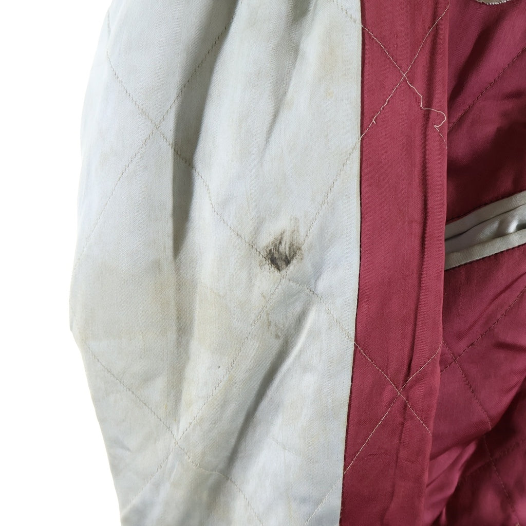 VINTAGE(ヴィンテージ) 50s SOUVENIR JACKET 刺繍デザイン リバーシブル スーベニアジャケット ブルー/レッド