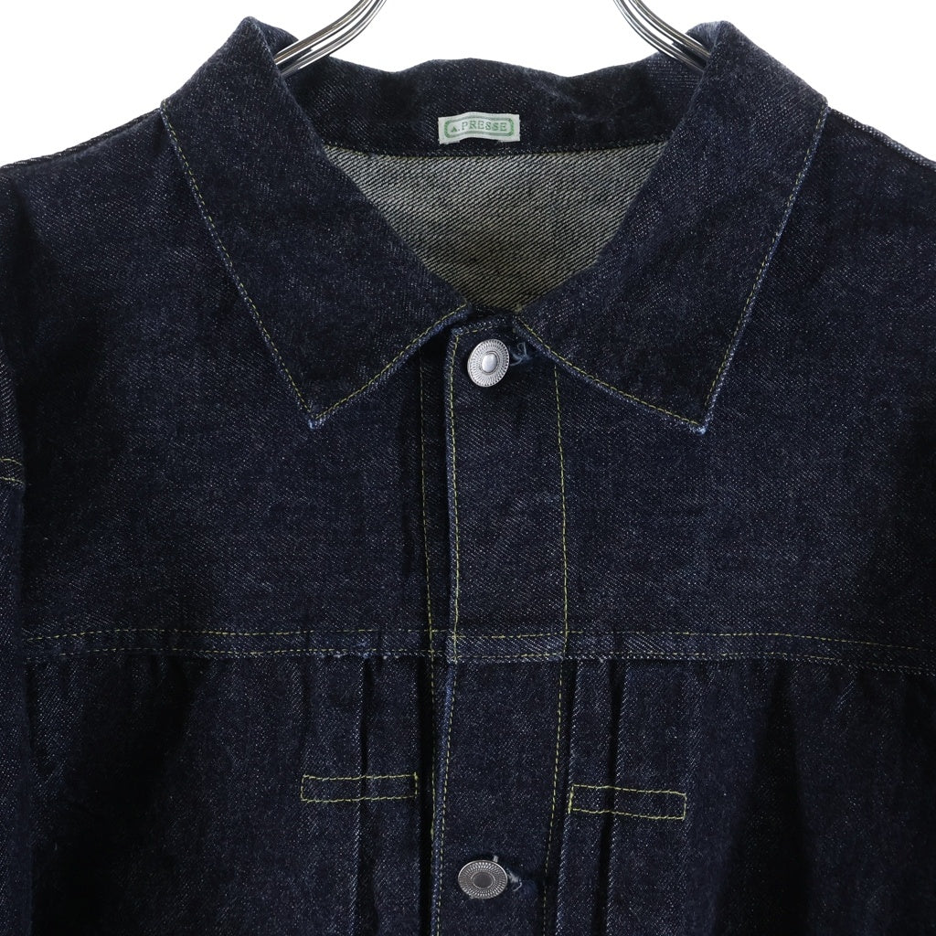 A.PRESSE(アプレッセ) 26AW 1st Type Denim Jacket ワンウォッシュ デニムジャケット ブルー AP-1001