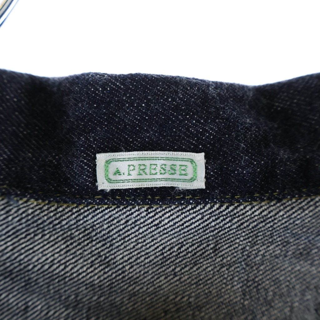 A.PRESSE(アプレッセ) 26AW 1st Type Denim Jacket ワンウォッシュ デニムジャケット ブルー AP-1001
