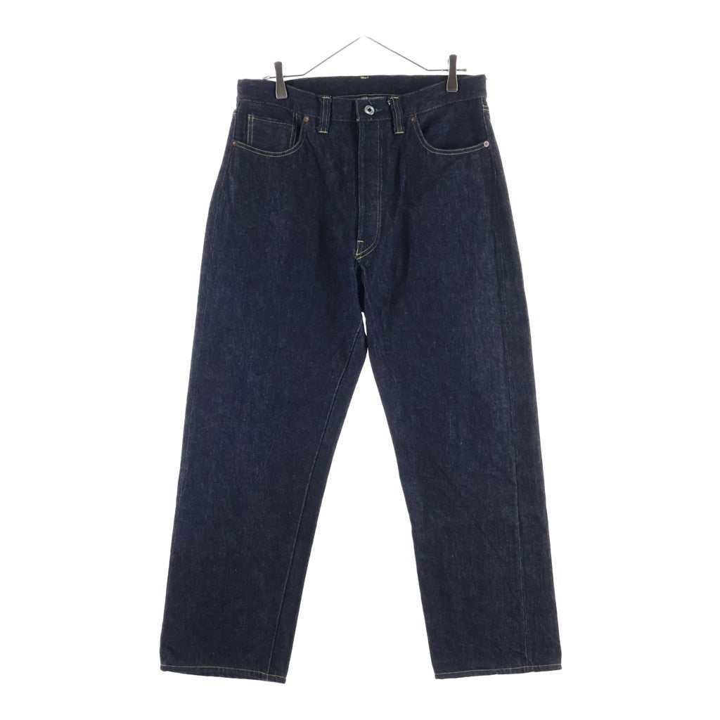 A.PRESSE(アプレッセ) 26AW Washed Denim Wide Pants ウォッシュド ワイドデニムパンツ ブルー AP-4001