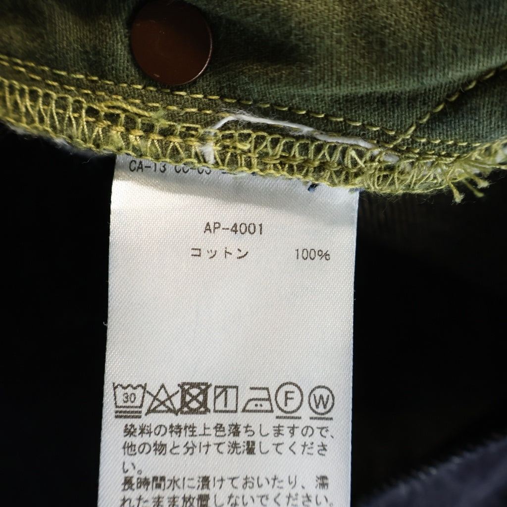 A.PRESSE(アプレッセ) 26AW Washed Denim Wide Pants ウォッシュド ワイドデニムパンツ ブルー AP-4001